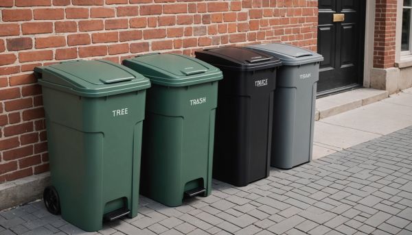 Choisissez la poubelle idéale : style et fonctionnalité réunis